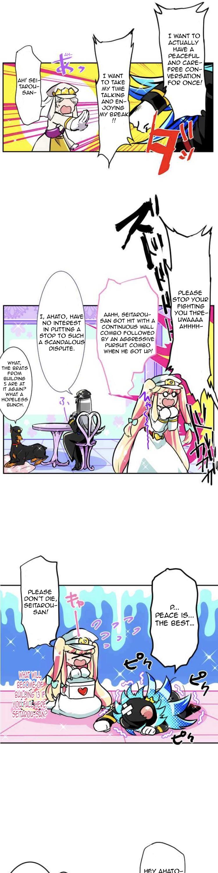 Nanbaka Chapter 161 page 16 - Chapter 161: Seitarou's Peaceful Break