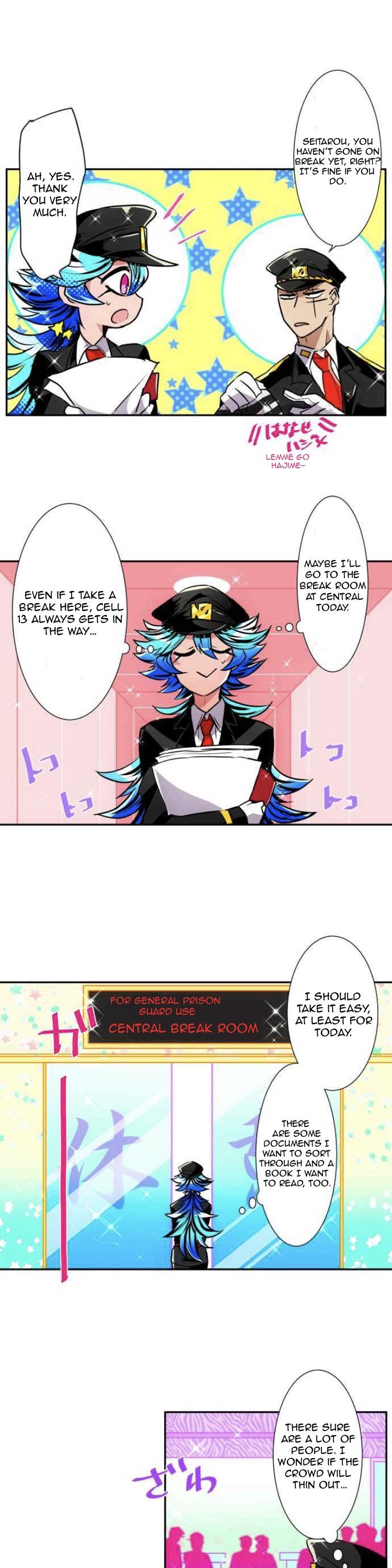 Nanbaka Chapter 161 page 2 - Chapter 161: Seitarou's Peaceful Break