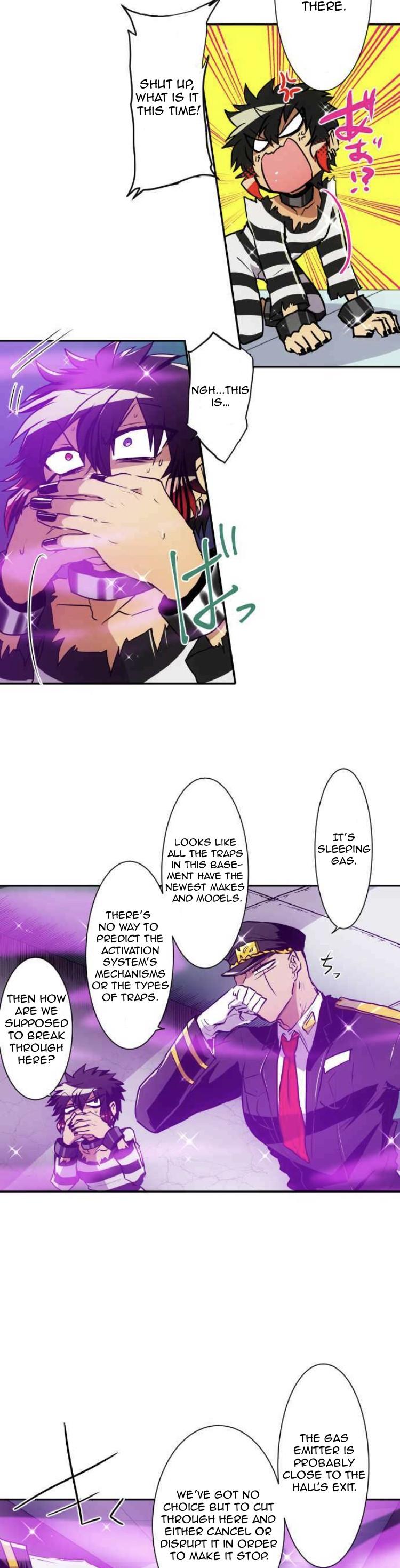 Nanbaka Chapter 163 page 15 - Chapter 163: Hajime and Jyugo's Early-Morning DEAD Race 2