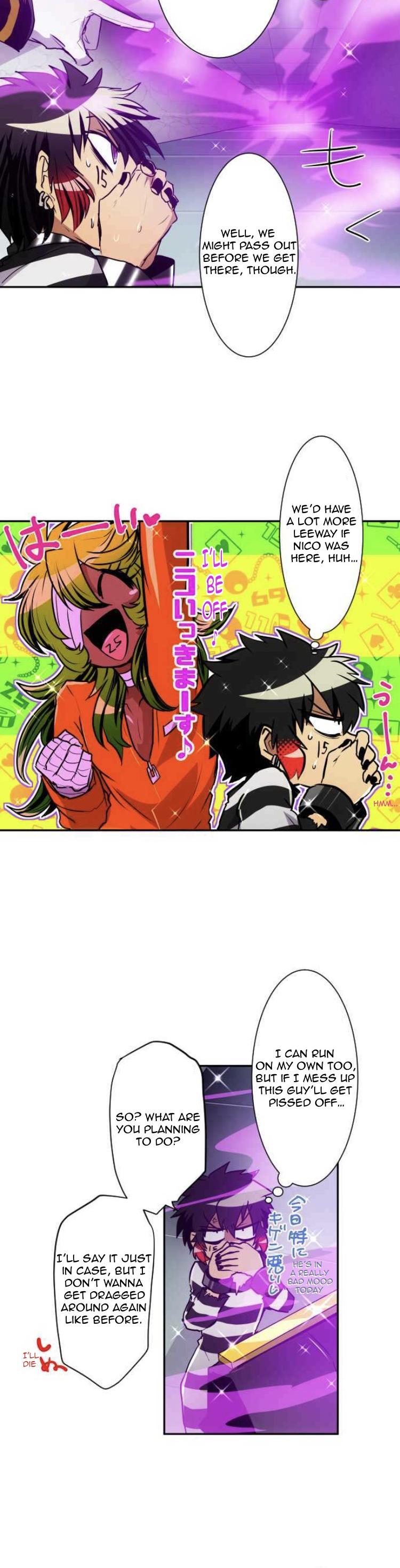 Nanbaka Chapter 163 page 16 - Chapter 163: Hajime and Jyugo's Early-Morning DEAD Race 2