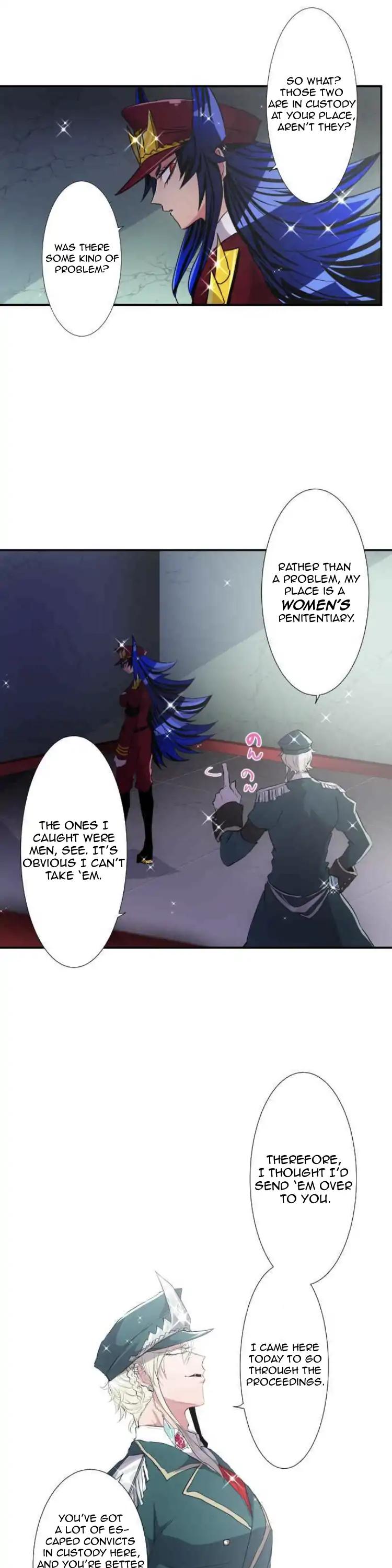 Nanbaka Chapter 171 page 14 - Chapter 171: Glass Shin VS. Demon Momoko