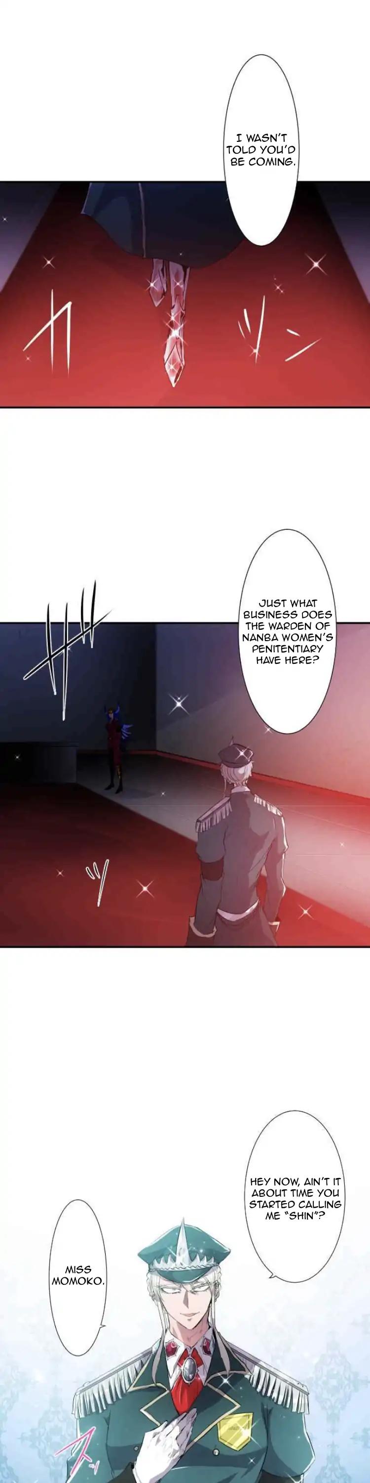 Nanbaka Chapter 171 page 2 - Chapter 171: Glass Shin VS. Demon Momoko