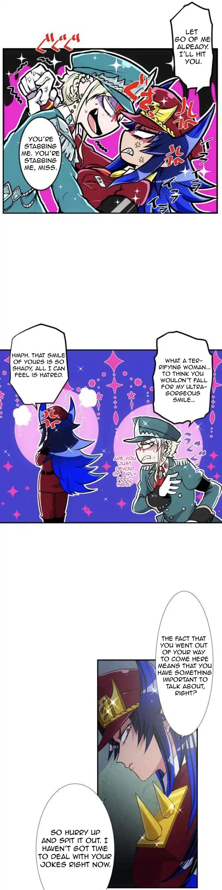 Nanbaka Chapter 171 page 6 - Chapter 171: Glass Shin VS. Demon Momoko