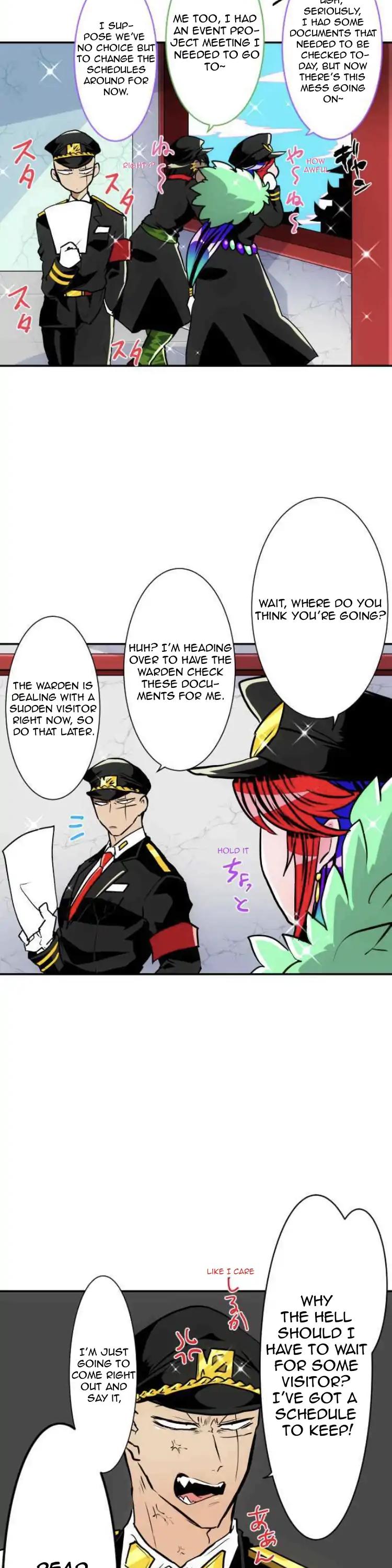Nanbaka Chapter 172 page 15 - Chapter 172: Faithful Dog VS. Watchdog, Also There's a Gorilla
