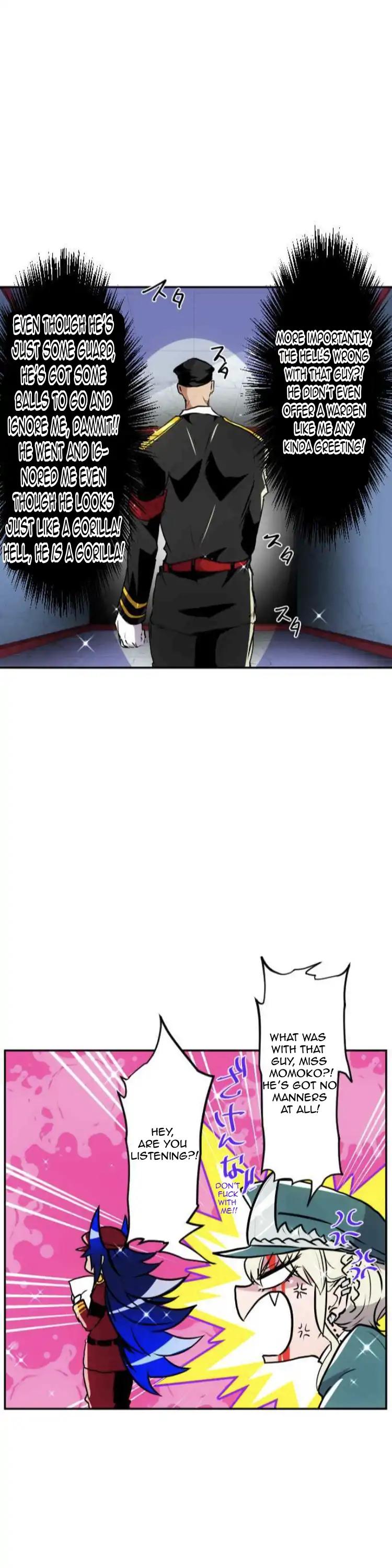 Nanbaka Chapter 172 page 22 - Chapter 172: Faithful Dog VS. Watchdog, Also There's a Gorilla
