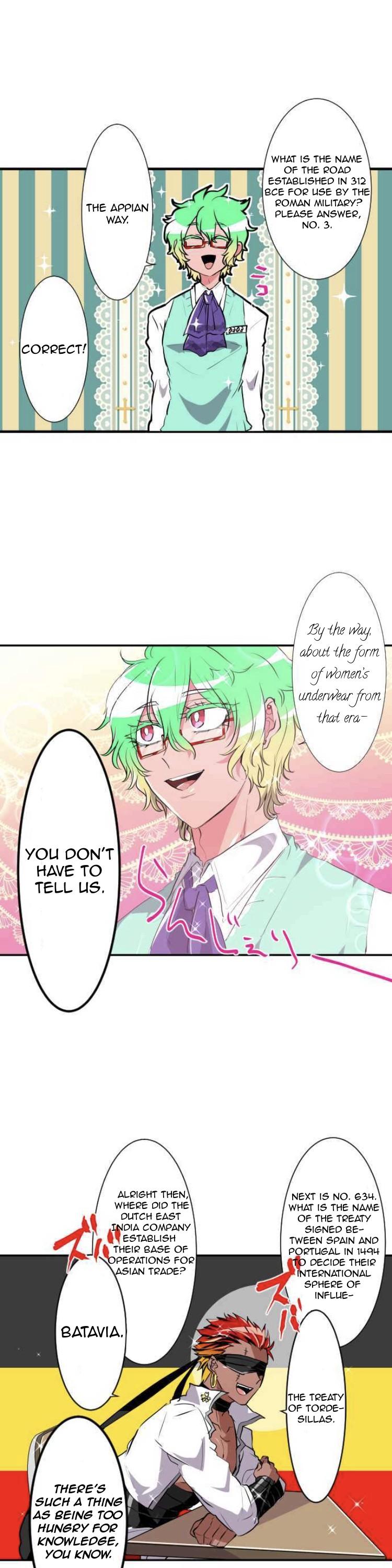 Nanbaka Chapter 178.2 page 14 - Chapter 178.2: Battle to Determine the Number One Idiot (Part 2)