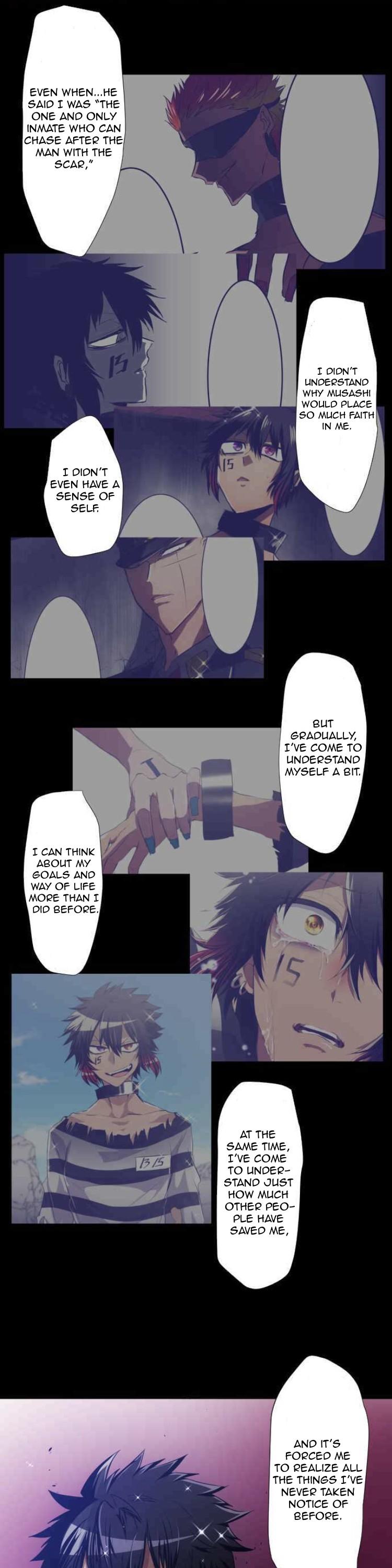 Nanbaka Chapter 181 page 6 - Chapter 181: Although They Say What's Done is Done