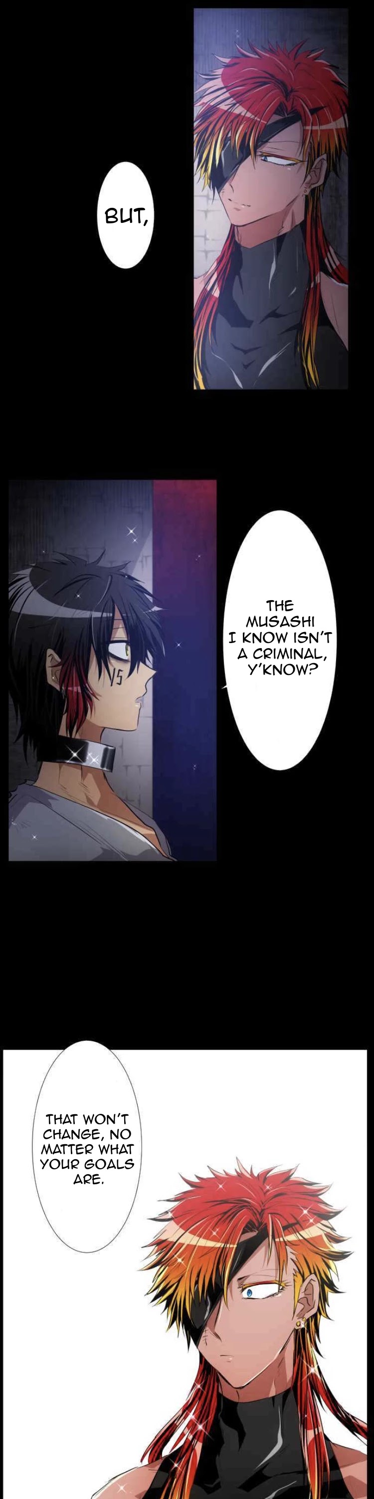 Nanbaka Chapter 183 page 14 - Chapter 183: The Shackle and Flame's Dream