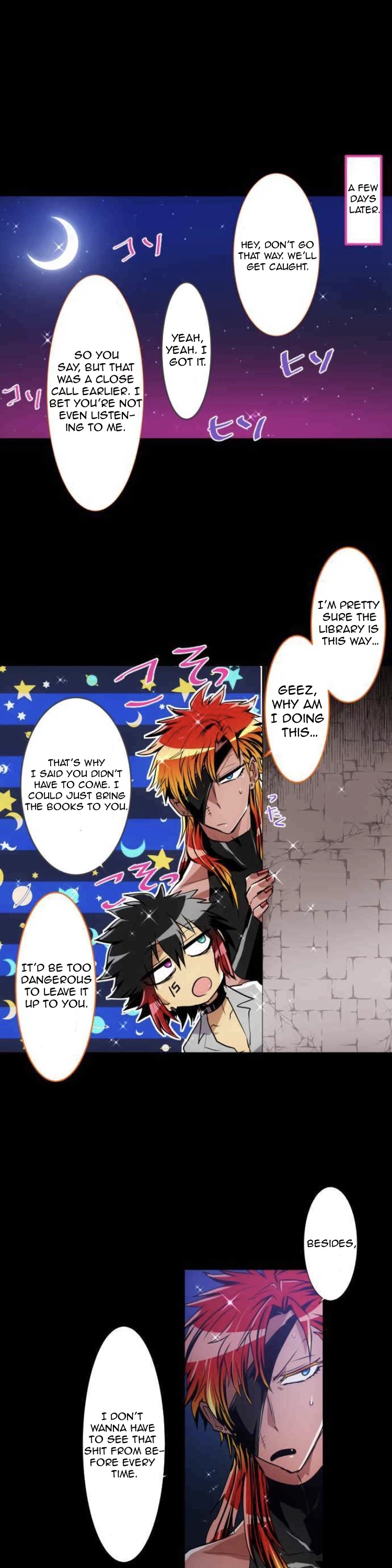 Nanbaka Chapter 183 page 2 - Chapter 183: The Shackle and Flame's Dream