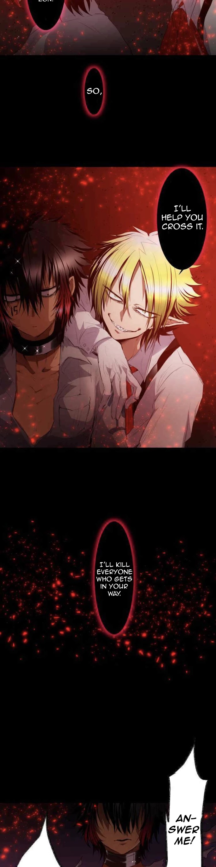 Nanbaka Chapter 184 page 15 - Chapter 184: The Shackle and Flame's Wish