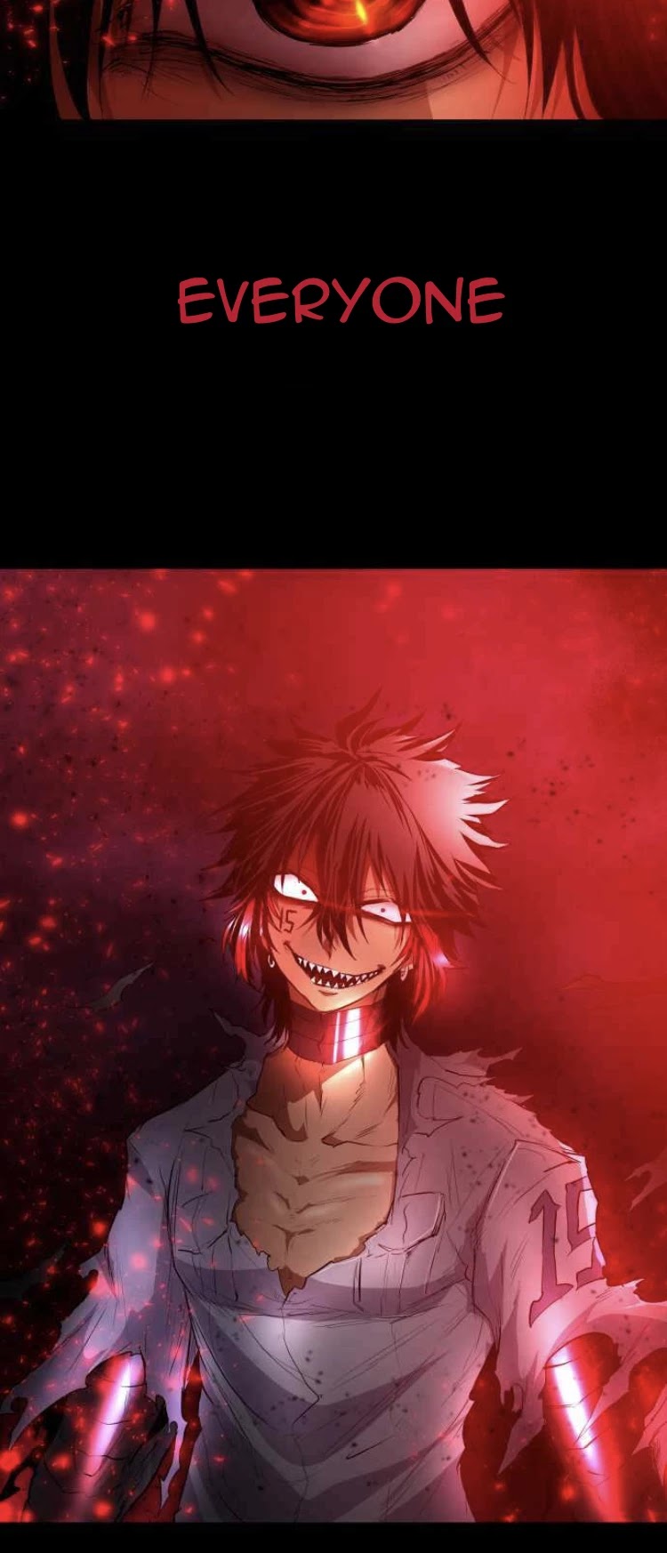 Nanbaka Chapter 184 page 17 - Chapter 184: The Shackle and Flame's Wish
