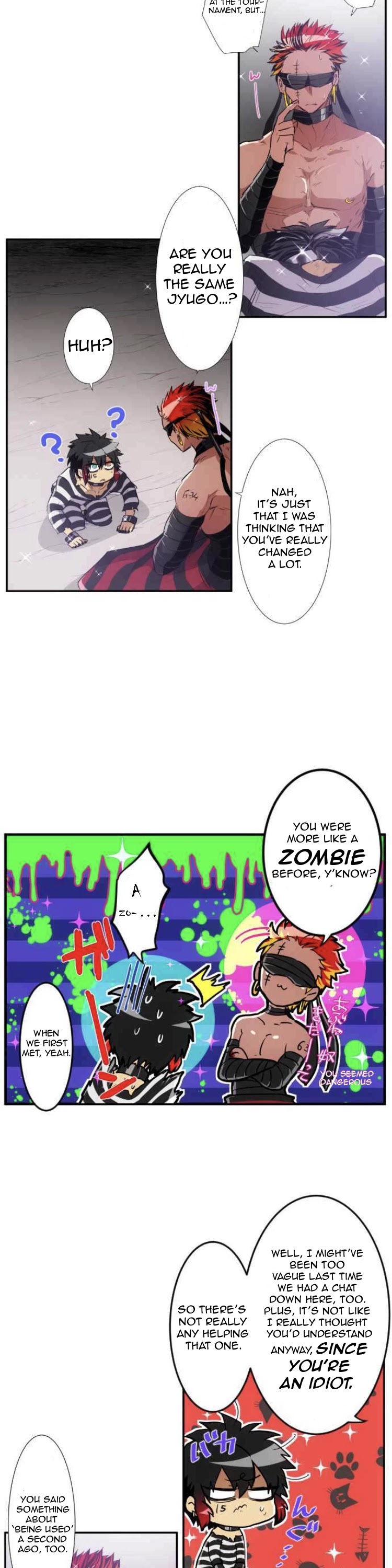 Nanbaka Chapter 187 page 11 - Chapter 187: Unwavering Gaze