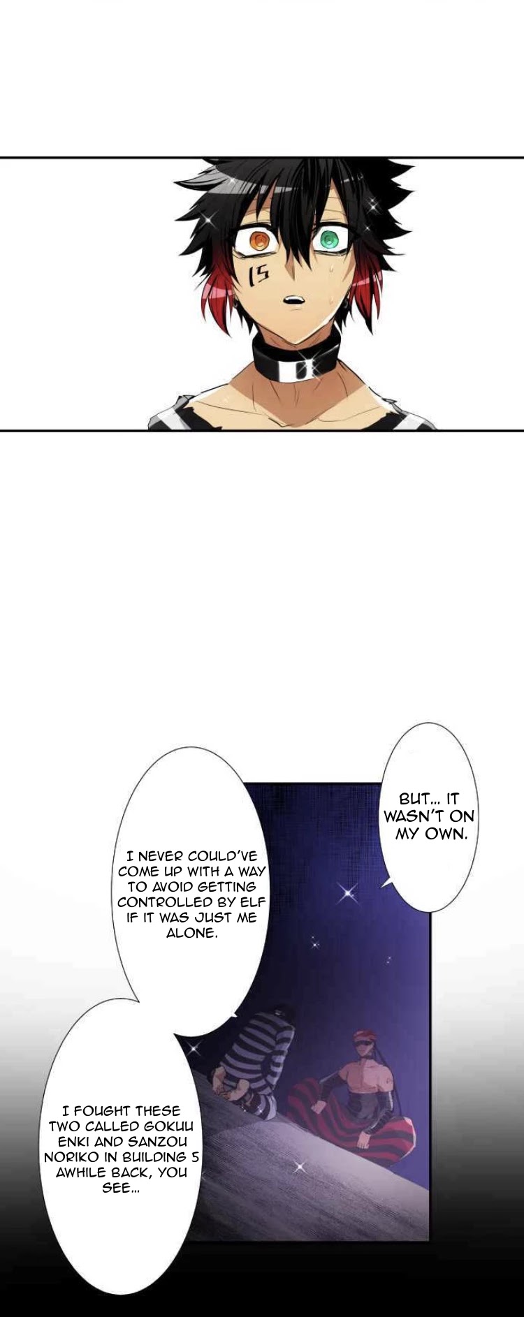 Nanbaka Chapter 187 page 17 - Chapter 187: Unwavering Gaze