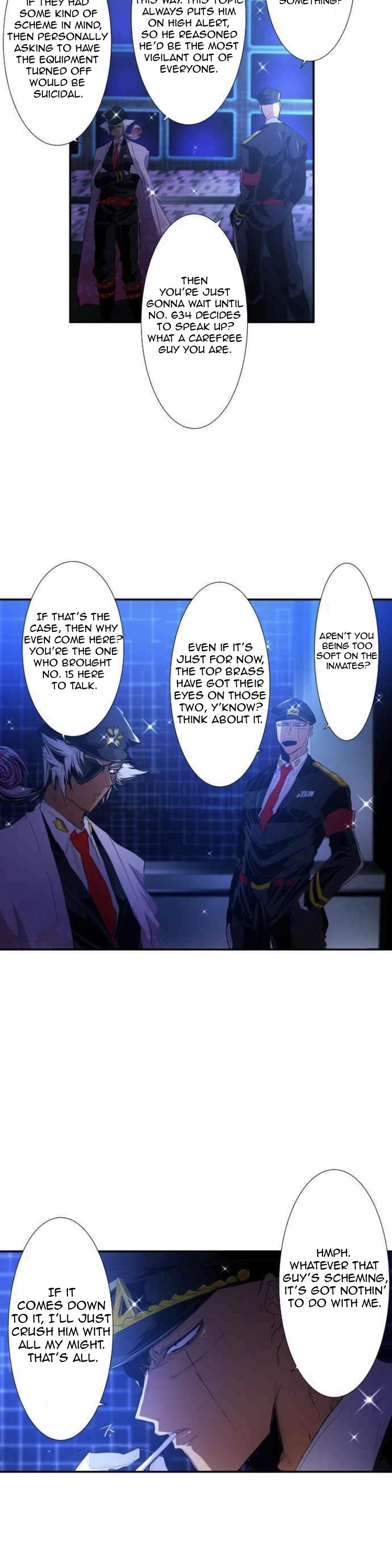 Nanbaka Chapter 187 page 27 - Chapter 187: Unwavering Gaze