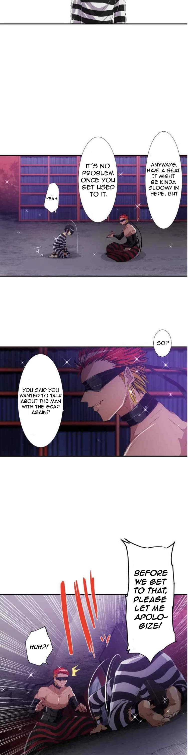Nanbaka Chapter 187 page 7 - Chapter 187: Unwavering Gaze