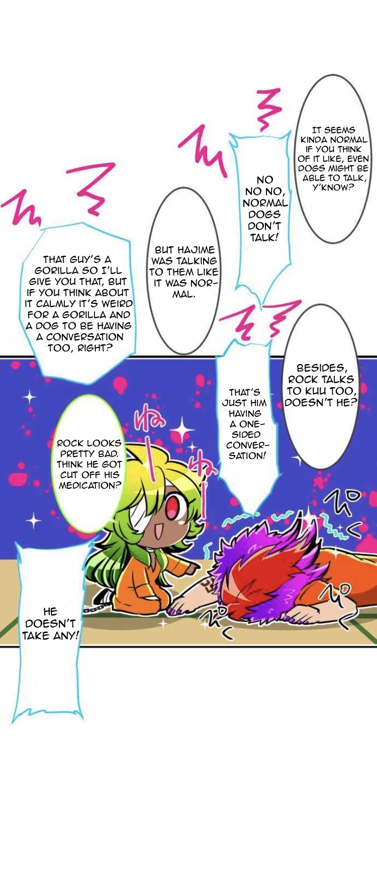 Nanbaka Chapter 189 page 13 - Chapter 189: Riotous Cell 13