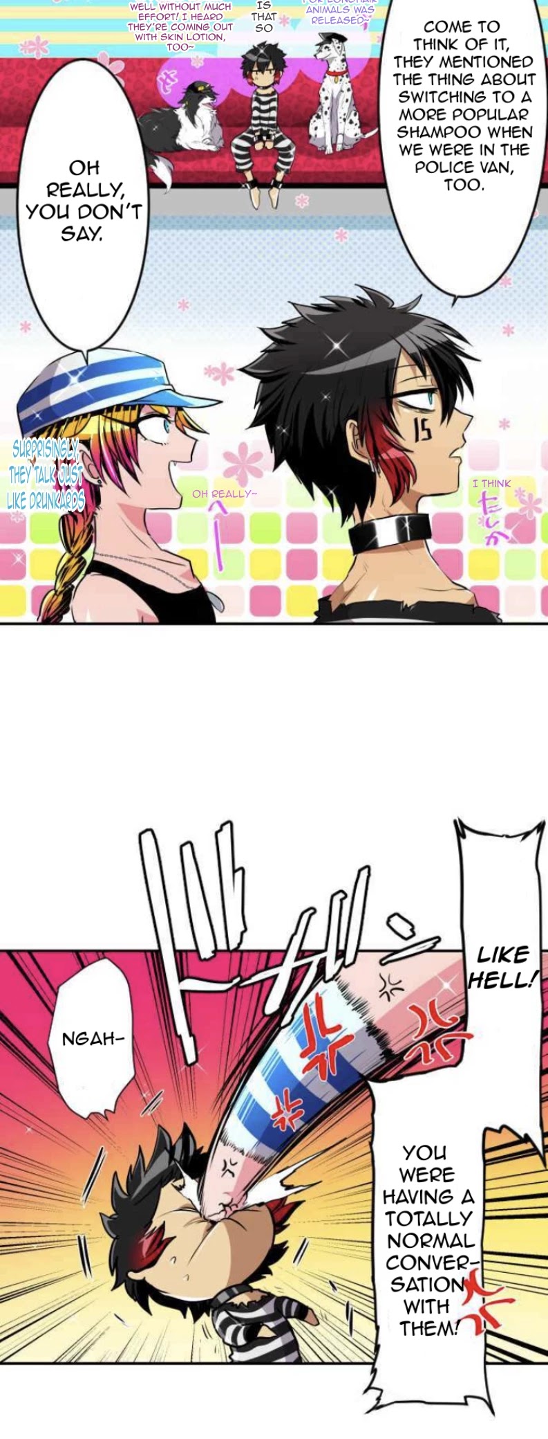 Nanbaka Chapter 189 page 17 - Chapter 189: Riotous Cell 13