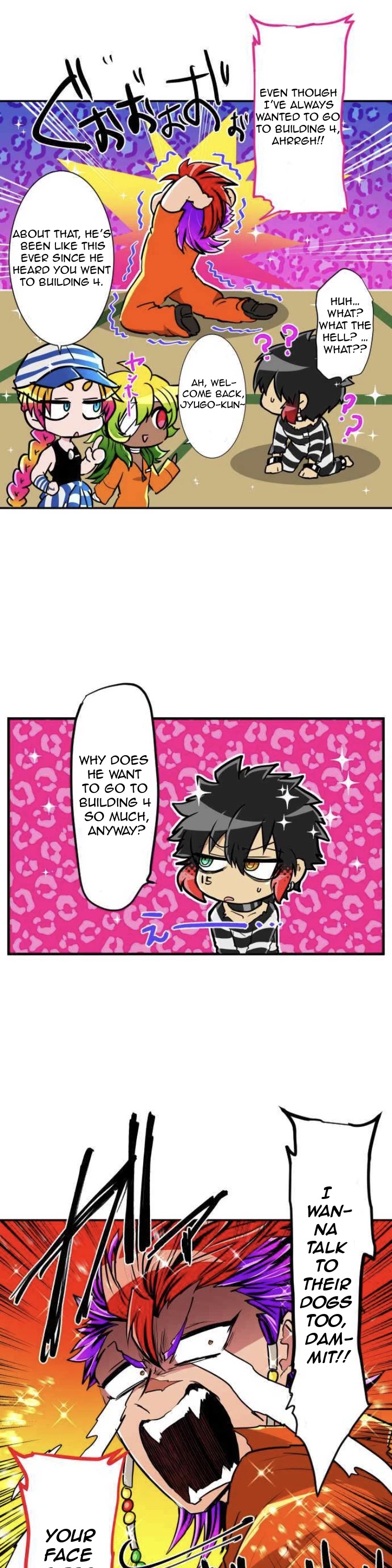 Nanbaka Chapter 189 page 6 - Chapter 189: Riotous Cell 13