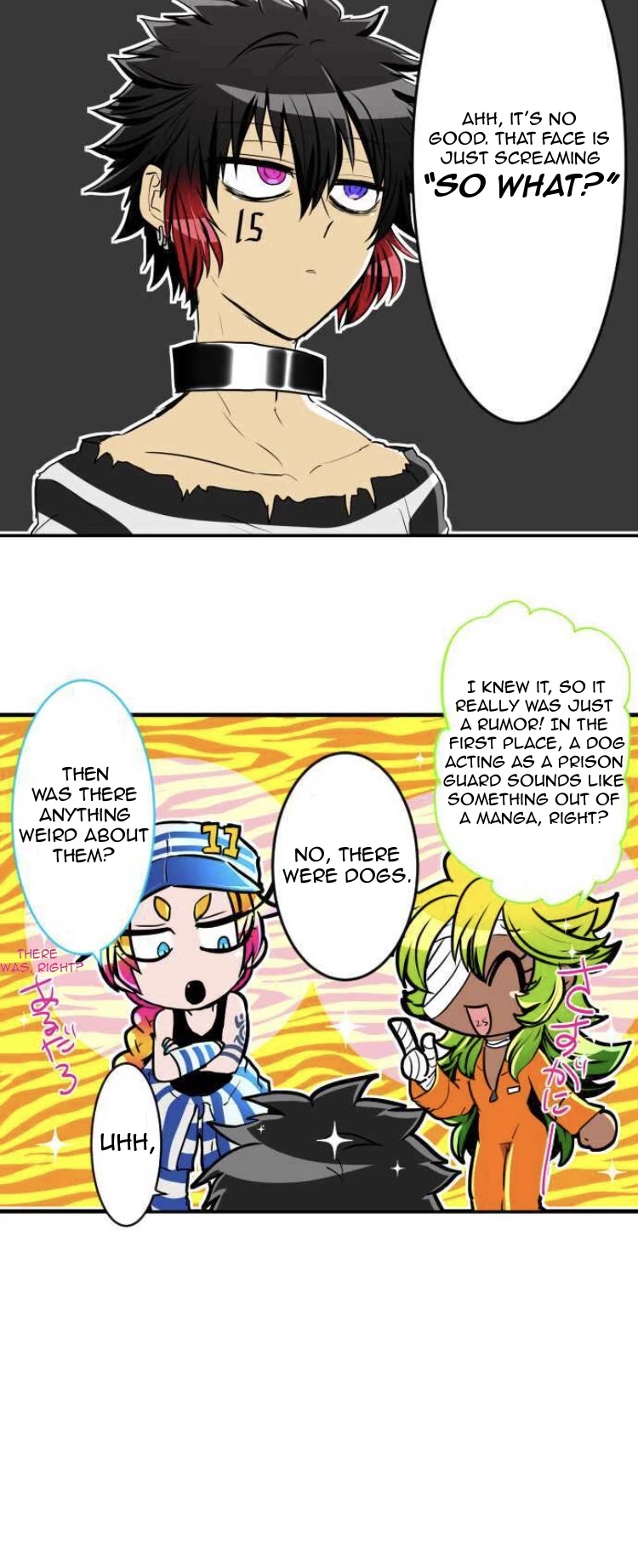 Nanbaka Chapter 189 page 8 - Chapter 189: Riotous Cell 13