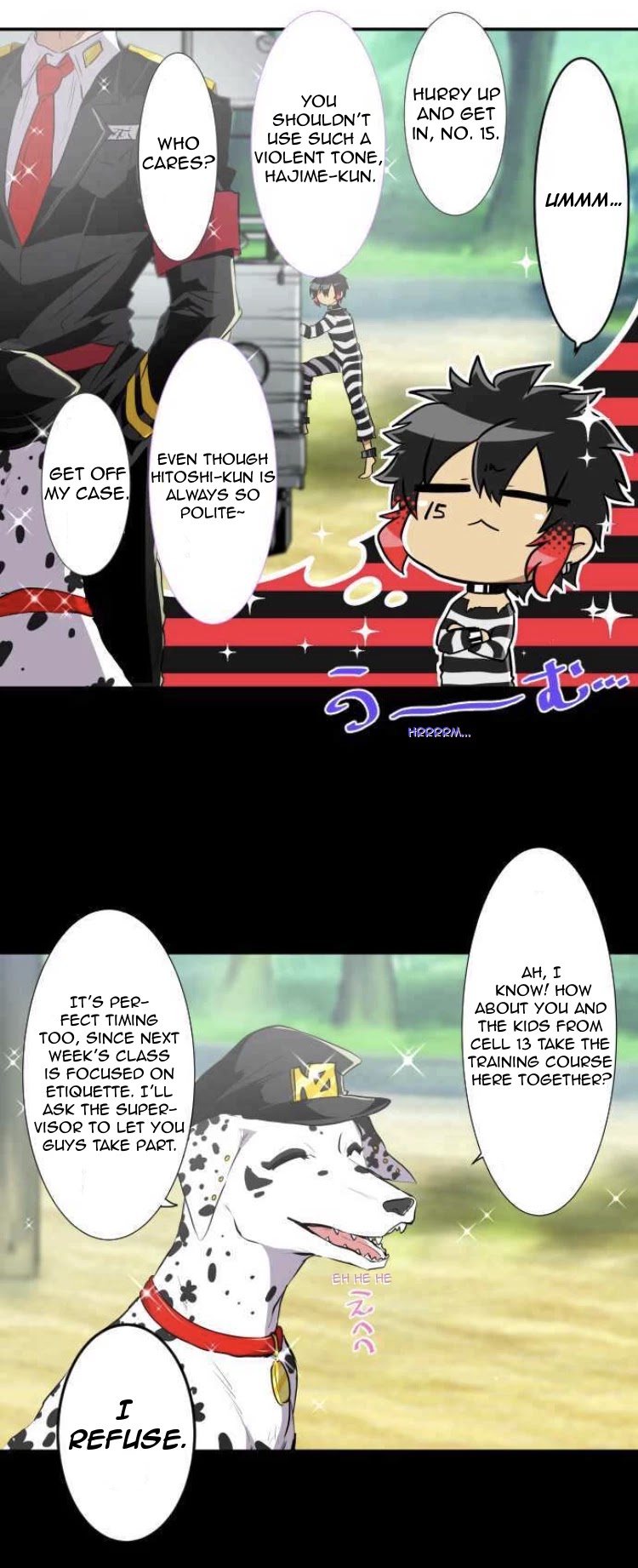 Nanbaka Chapter 189 page 9 - Chapter 189: Riotous Cell 13