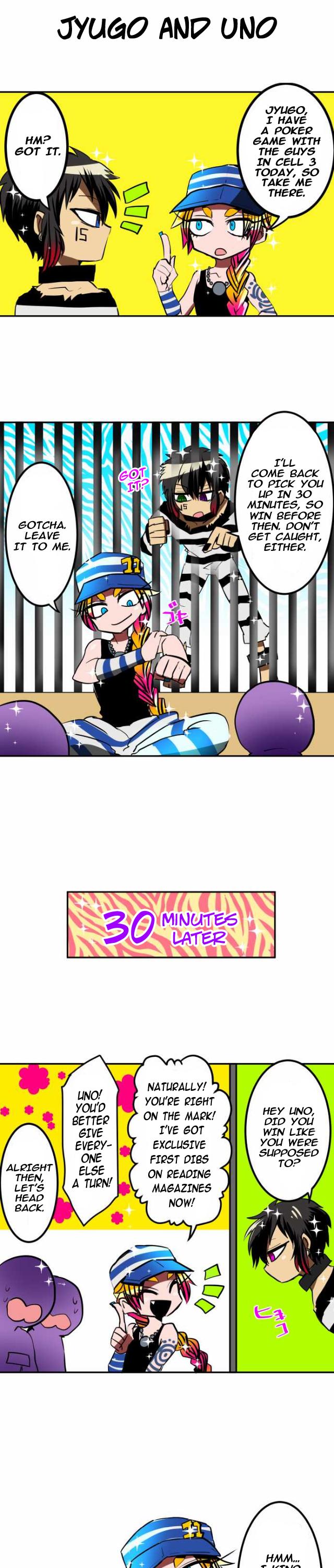 Nanbaka Chapter 37.5 page 4 - Chapter 37.5: Bonus