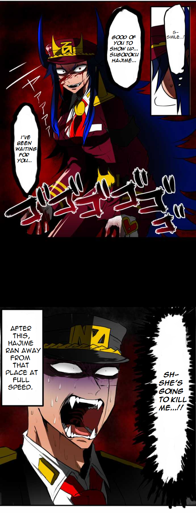 Nanbaka Chapter 37.6 page 14 - Chapter 37.6: Bonus