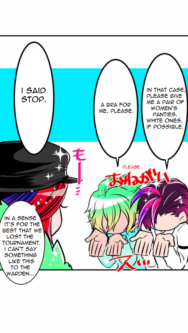 Nanbaka Chapter 37.7 page 36 - Chapter 37.7: Bonus