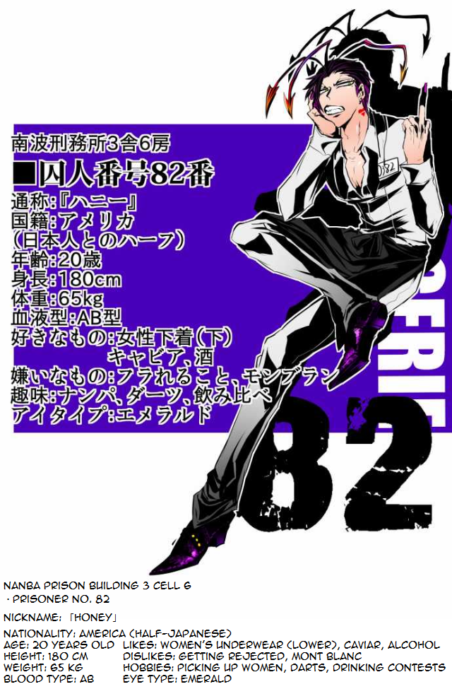 Nanbaka Chapter 37.7 page 38 - Chapter 37.7: Bonus