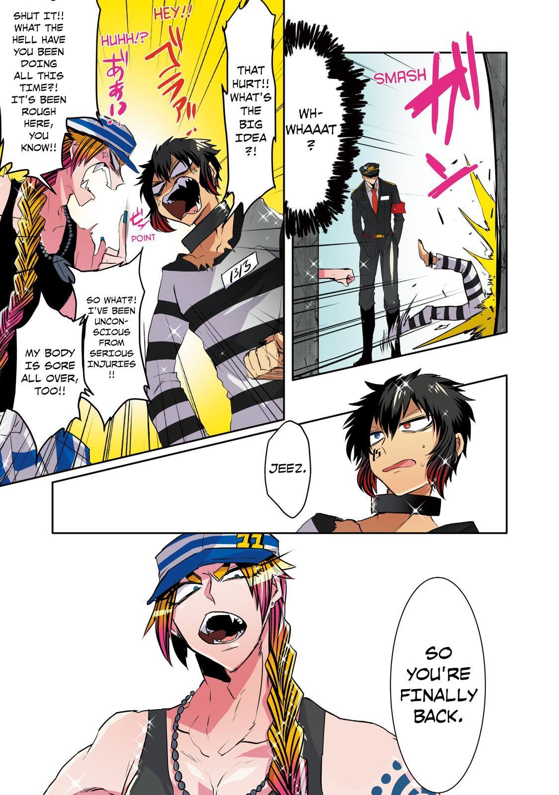 Nanbaka Chapter 37 page 13 - Chapter 37: Once More, I'm in Your Care