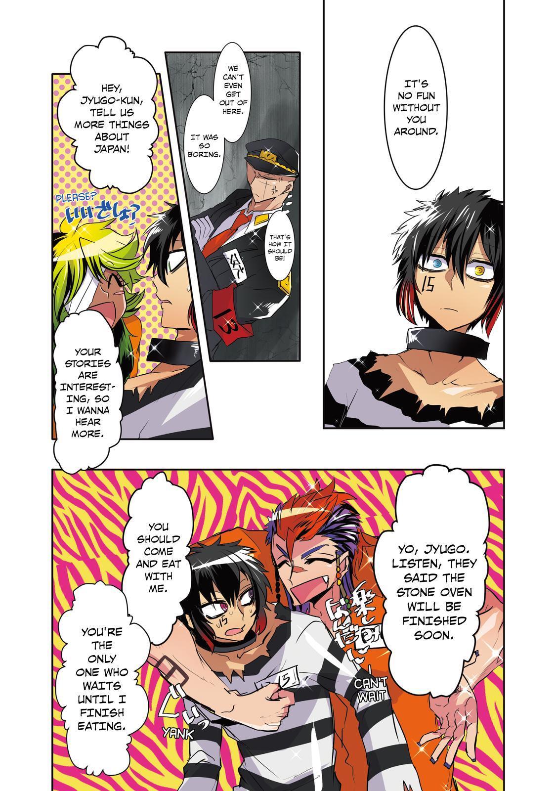 Nanbaka Chapter 37 page 14 - Chapter 37: Once More, I'm in Your Care