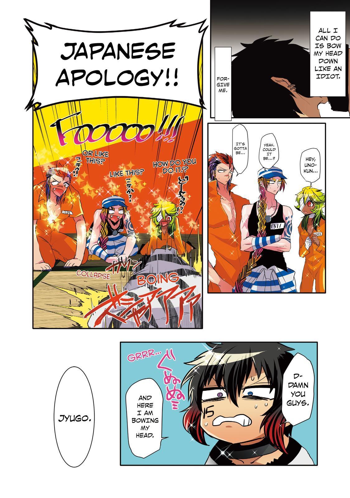 Nanbaka Chapter 37 page 18 - Chapter 37: Once More, I'm in Your Care