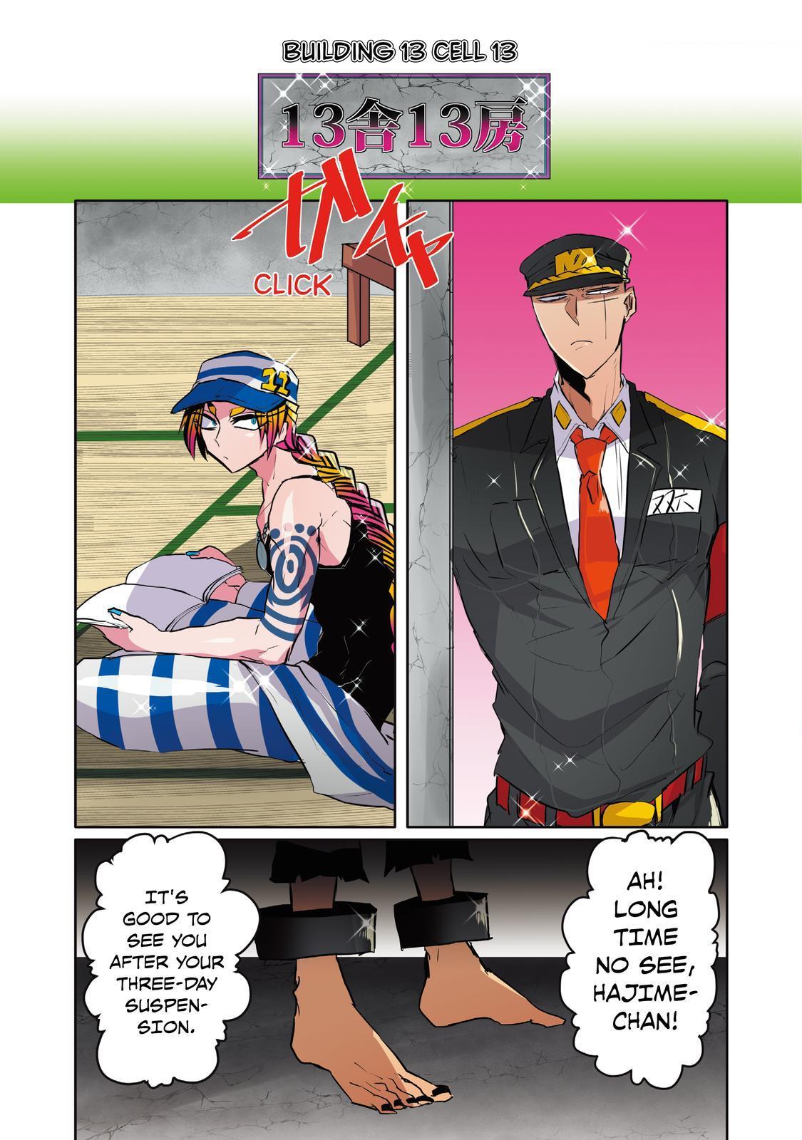 Nanbaka Chapter 37 page 9 - Chapter 37: Once More, I'm in Your Care