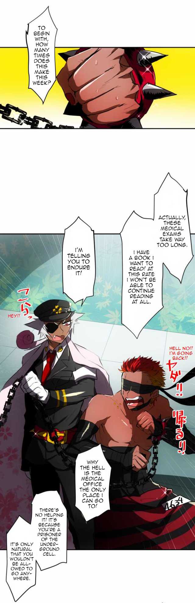 Nanbaka Chapter 56 page 12 - Chapter 56