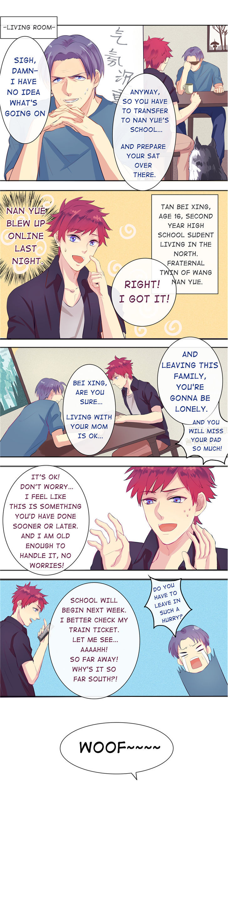 NAN&BEI Chapter 2 page 1 - Chapter 2 : Tan Beixing