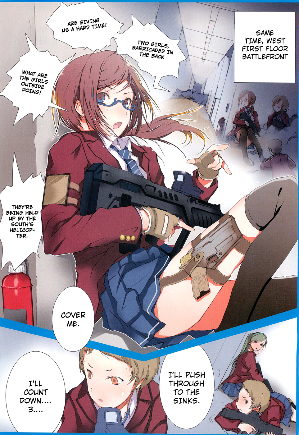Nanboku Seitokai Sensou Chapter 0.2 page 10 - Chapter 0 v2 : [Oneshot]