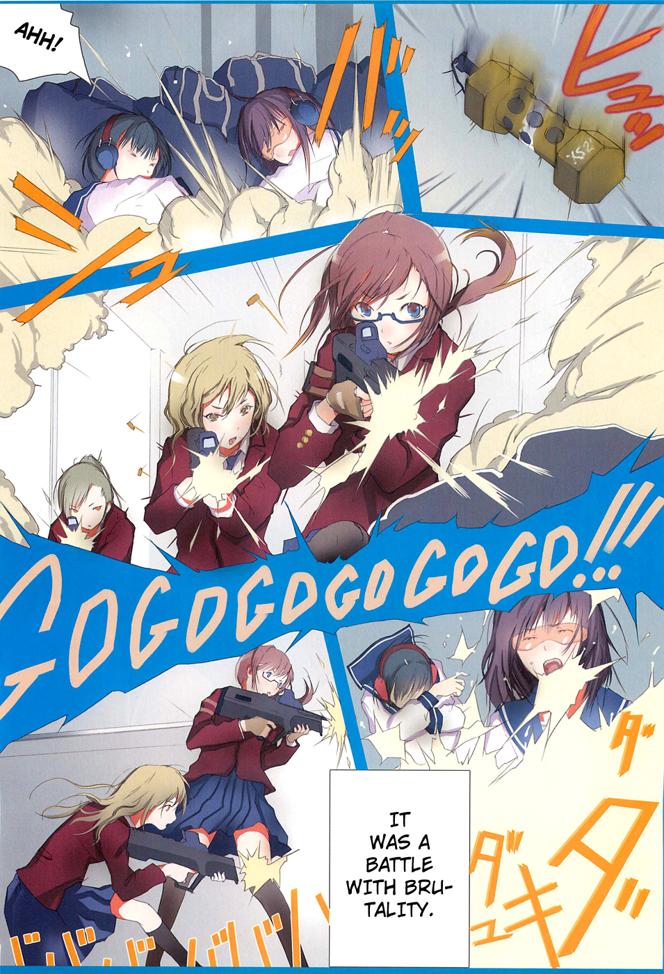 Nanboku Seitokai Sensou Chapter 0.2 page 12 - Chapter 0 v2 : [Oneshot]