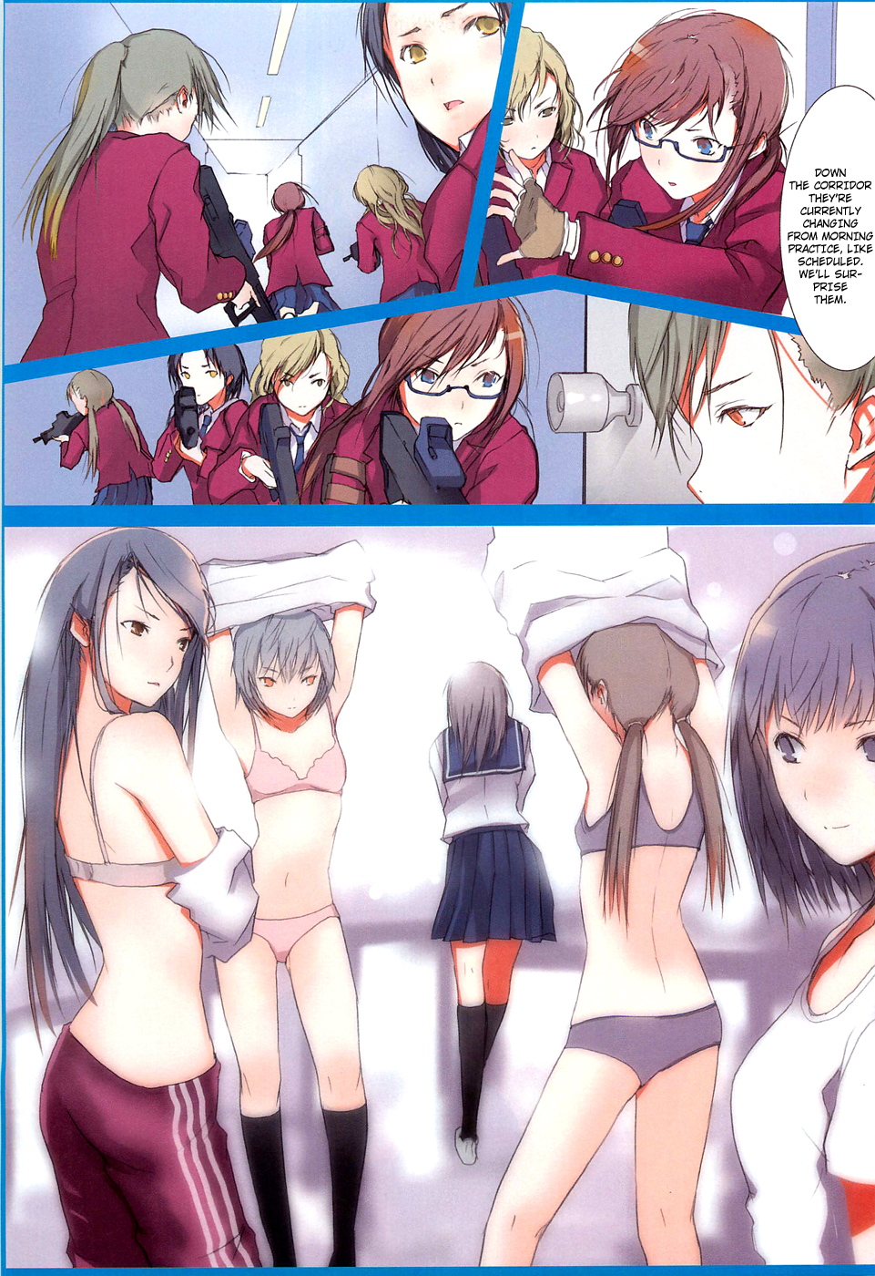 Nanboku Seitokai Sensou Chapter 0.2 page 13 - Chapter 0 v2 : [Oneshot]