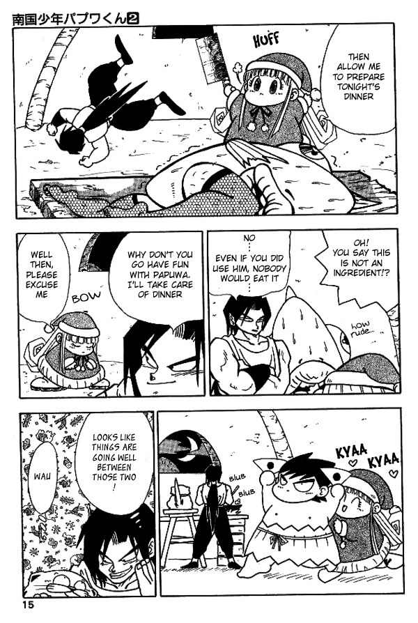 Nangoku Shounen Papuwa-kun Chapter 11 page 17 - Chapter 11: Merry Christmas, Papuwa Island