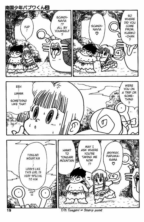 Nangoku Shounen Papuwa-kun Chapter 11 page 21 - Chapter 11: Merry Christmas, Papuwa Island
