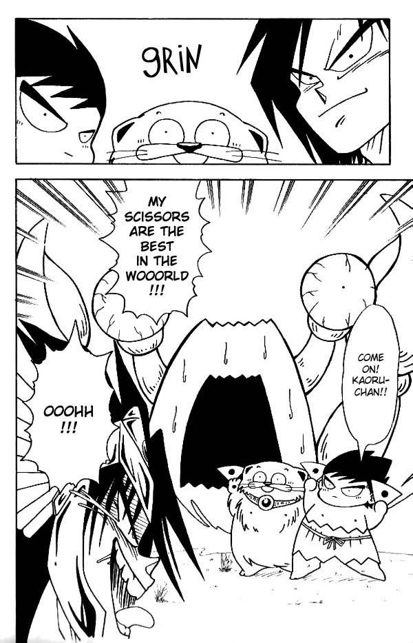Nangoku Shounen Papuwa-kun Chapter 12 page 10 - Chapter 12: Explosion! Gion Kamen Arashiyama!!!