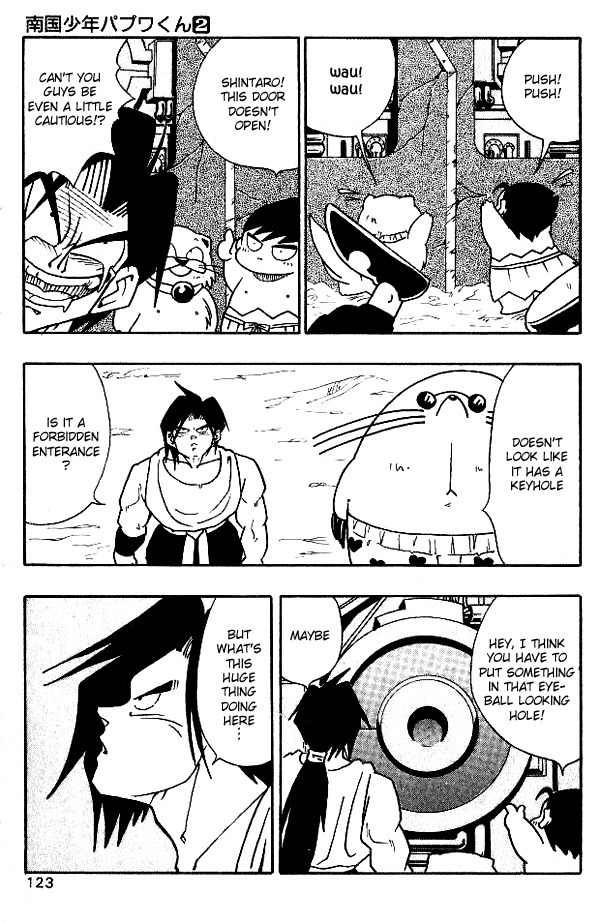 Nangoku Shounen Papuwa-kun Chapter 15 page 21 - Chapter 15: Exploring the Underground Kingdom!!