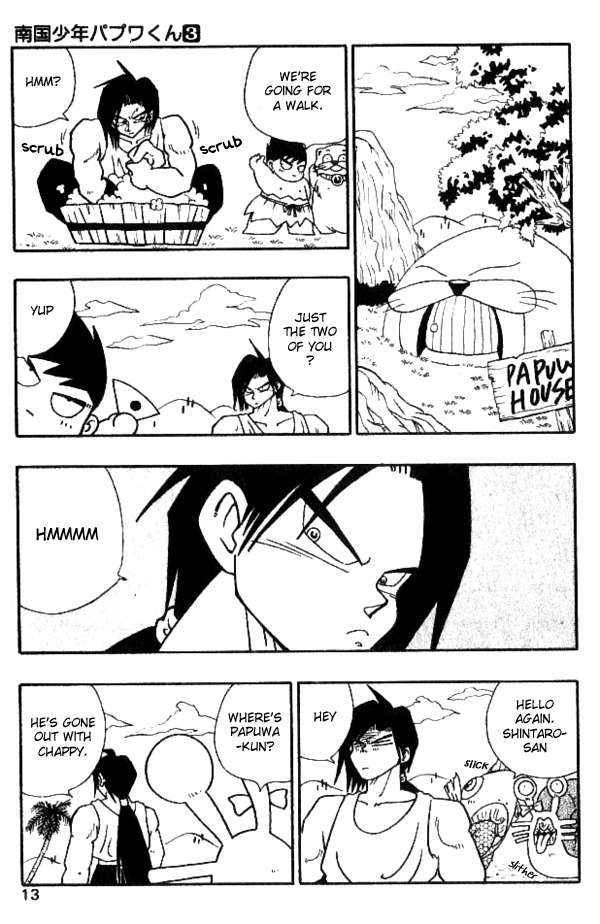 Nangoku Shounen Papuwa-kun Chapter 19 page 11 - Chapter 19: Wish Granted!? Wait for Me Kotaro!!!