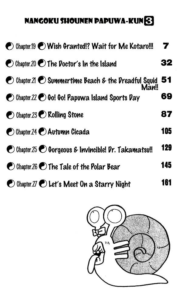 Nangoku Shounen Papuwa-kun Chapter 19 page 5 - Chapter 19: Wish Granted!? Wait for Me Kotaro!!!