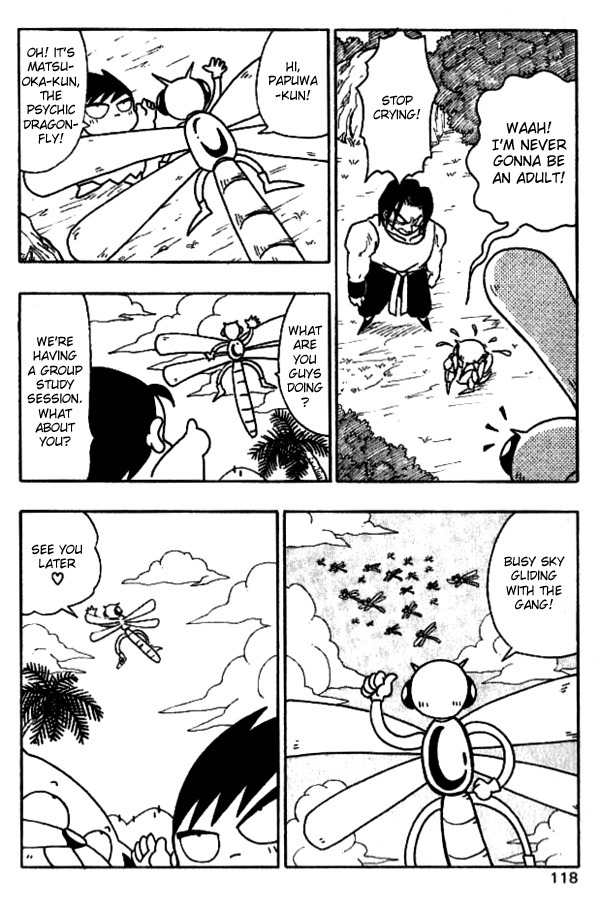 Nangoku Shounen Papuwa-kun Chapter 24 page 14 - Chapter 24: Autumn Cicada