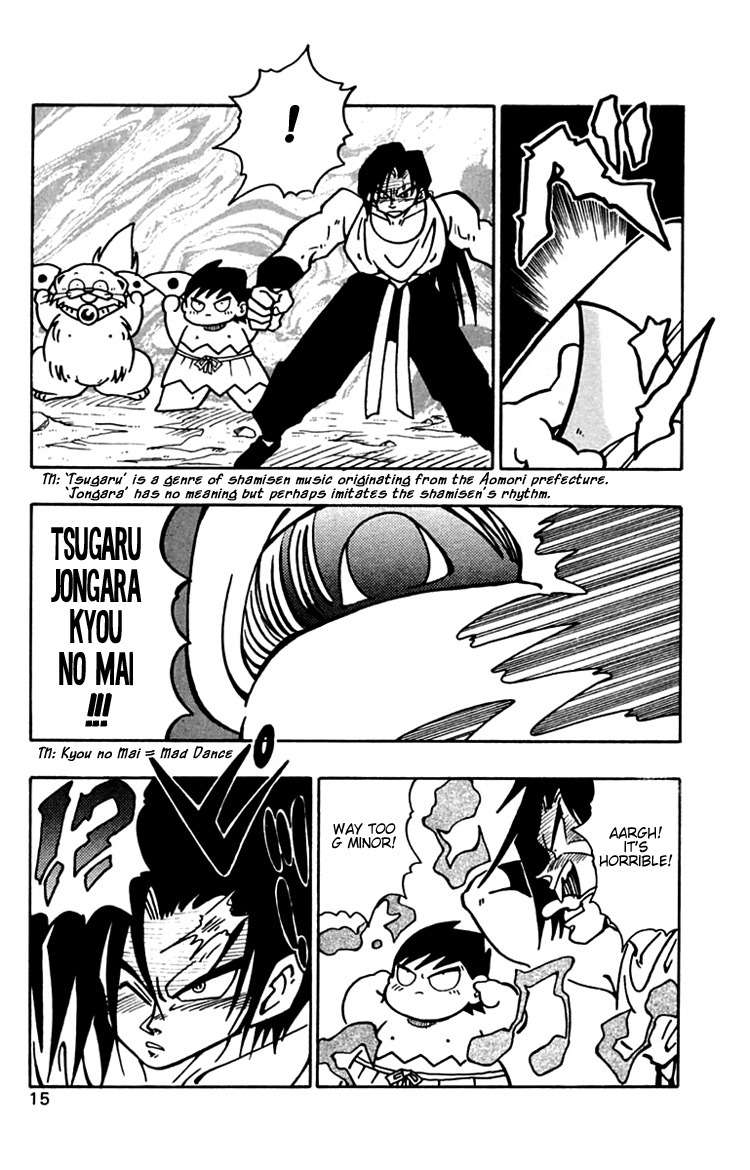 Nangoku Shounen Papuwa-kun Chapter 28 page 14 - Chapter 28: A Formidable Enemy, Tsugaru Joker Arrives!!