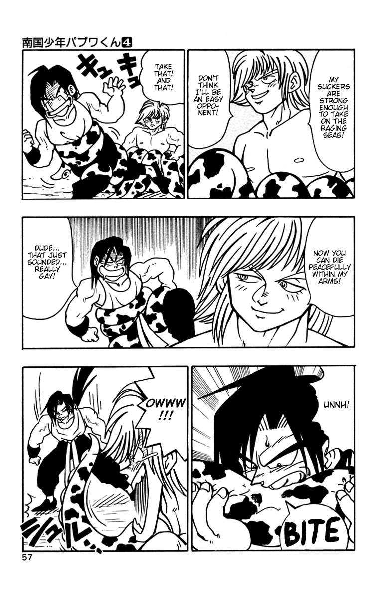 Nangoku Shounen Papuwa-kun Chapter 30 page 11 - Chapter 30: Pure Love ♥ Umigishi-kun Returns