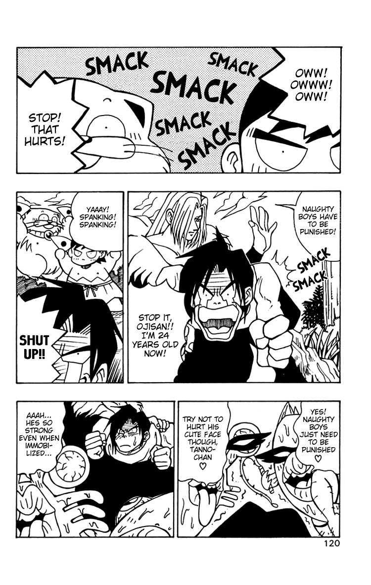Nangoku Shounen Papuwa-kun Chapter 33 page 16 - Chapter 33: The Invincible Service Man