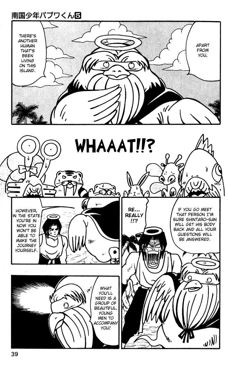 Nangoku Shounen Papuwa-kun Chapter 37 page 9 - Chapter 37: Run To the East!
