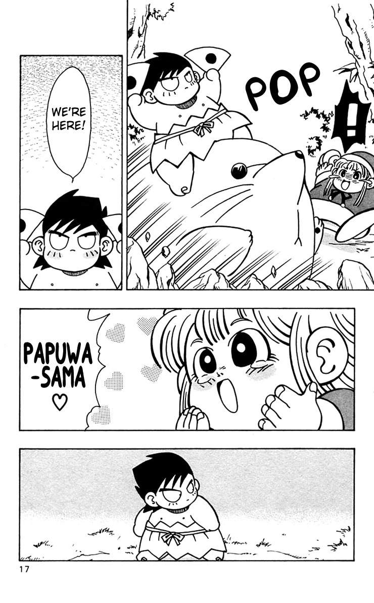 Nangoku Shounen Papuwa-kun Chapter 43 page 18 - Chapter 43: Birthplace At the Bottom of the Sea