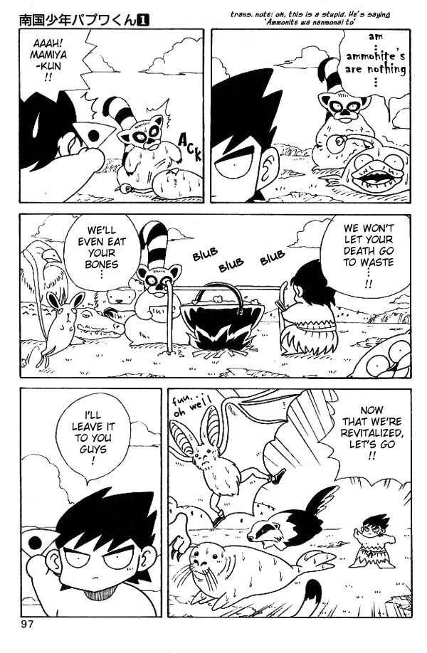 Nangoku Shounen Papuwa-kun Chapter 5 page 16 - Chapter 5: The Papuwa Island Group Assembles!!